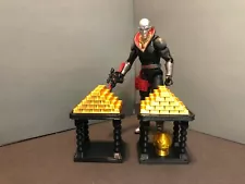 Gi joe cobra 3d printed 6 inch classified tables and gold stacks