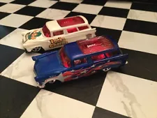 Hot Wheels 8 CRATE '56 FORD RANCH WAGON ,Lucky Charms an Stars n Stripes(2)