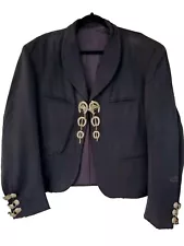 *Used Usado* Mariachi suit Traje del Charro 2XL 44 waist Saco Chaleco Pantalón