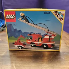 LEGO 6593 Blaze Battler Firetruck NEW SEALED Vintage Slight Box Damage Sealed