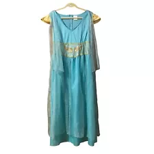 Womens Mother of Dragons Costume Dress Blue Size XL