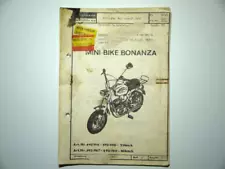 Garelli mini bike Bonanza spare parts list Neckermann, 25 + 40 km/h, 8/1974