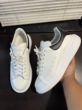 Alexander McQueen Oversized Sneakers - Black White - Size 44 / 10 US Clean Condo