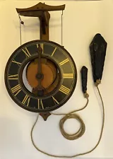 VINTAGE Flying PENDULUM CLOCK BAUMANN VGC SWITZERLAND Works. Ch-9444