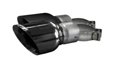 Corsa 3.0in Inlet / 4.5in Outlet Black PVD Tip Kit for 15-17 Ford Mustang GT