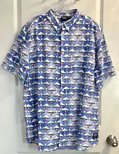 WESC Oden Shroomspiracy Unisex SS Shirt Button Up Mushroom AOP Hippie Groovy Y2k