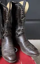 Justin 2223 Cowboy Boots (The Walking Dead Rick Grimes Style)