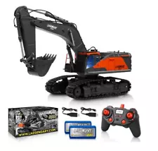 LAEGENDARY Digger 1:14 Scale RC Excavator - Hobby-Grade, Black-Red *For Parts*