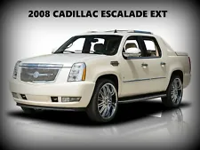 2008 Cadillac Escalade EXT NEW Metal Sign: Pristine Condition!