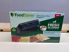 Food Saver Elite All In One Liquid+ Vacuum Seal System New