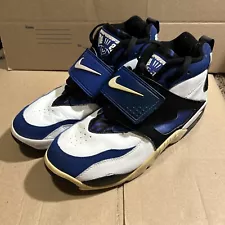 Nike Air Diamond Turf White Sport Royal Deion Sanders RARE 2005 Sz 10.5 Men’s