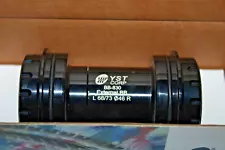 YST BB-830 Shim External Bottom Bracket Black 46mm 68/73 Shimano Free Shipping!!