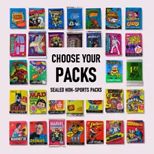 Sealed Non-Sport Trading Card Packs - You Pick Movie Pop Culture TV Horror Lot