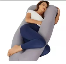 1pc Pregnancy Pillow, U Shape Pillow, With Removable Cover