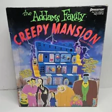 Addams Family Creepy Mansion Action Game Pressman 1992 COMPLETE Wednesday