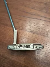 Ping Anser Redwood Putter 303SS All Original Right handed 35 Inch Head Cover