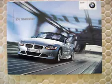 BMW Z4 ROADSTER OFFICIAL ACCESSORIES BROCHURE 2004 USA EDITION