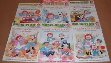 Lot of 6 Raggedy Ann & Andy Ready to Read Book Set NEW