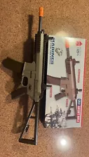 Marines SR01 Riffle Folding Stock Airsoft Riffle Crosman Gun With Clip And Box