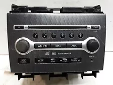 09 10 Nissan Maxima AM FM 6 disc CD radio receiver OEM CY61D 28185 9N72B