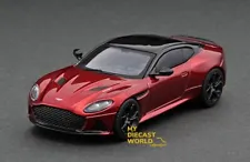 1:64 Aston Martin DBS Superleggera -- Red Metallic Tarmac Works T64G-004-RE