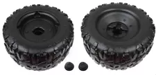 Power Wheels F-150 Left & Right Wheel (Tire) Set of 2 Wheels