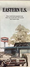 1971 Texaco Gas Eastern US Road Map ... New, Unused, Mint Condition