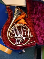 French Horn in F with Case & Mouthpiece CHARITY SALE (G24)