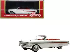 1961 Chevrolet Impala Convertible White with Red Interior Limited Edition to 240