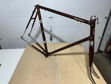 Vintage Raleigh Carlton Super Course Road Frame Set with Reynolds 531