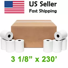 10~50 Rolls 3 1/8" x 230' Thermal Receipt Paper For Clover POS Cash Register