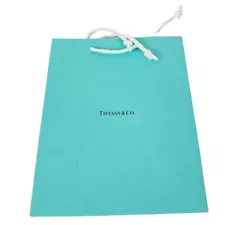 Tiffany & Co. Paper Gift Bag - Small 10 x 8 inch Signature Blue