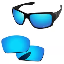 POLARIZED ETCHED Replacement Lenses For-Oakley Big Taco Sunglass-On Sale