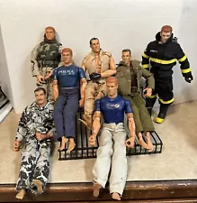 Hasbro~GI Joe ~12 Inch ~Action Figures~Lot Of 7