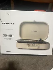 Crosley CR8009A-DU Discovery Vintage Bluetooth 3-Speed Belt Turntable *24SALE*