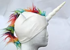 Unicorn Headpiece Hat Costume Headgear Halloween Cosplay