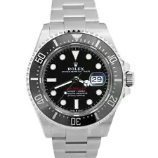 NEW 2023 PAPERS Rolex Sea-Dweller 126600 Black Red Mark II 43mm MK2 Watch BOX