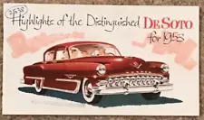 DE SOTO USA Car Sales Brochure 1953 #DMF952 FIRE DOME Powermaster Six