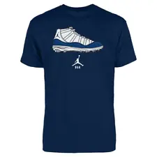 JORDAN Dallas Cowboys Dak Prescott AJ11 Retro Shoulder Tee - Navy (MEN’S XL)