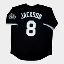 Bo Jackson Chicago White Sox Jersey Mens Throwback Stitched Black NEW SALE!