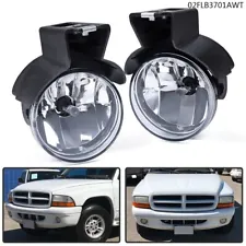 Fog Lights Pair Fit For 1997-2000 Dodge Dakota/98-00 Durango Pickup 2 Pcs New