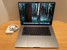 New ListingApple MacBook Pro M1 Pro 16" (2021) 10-Core CPU and 16-Core GPU 16GB 1TB SSD