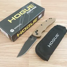 Hogue Deka ABLE Lock Folding Knife 3.25" CPM MagnaCut Steel Blade Polymer Handle