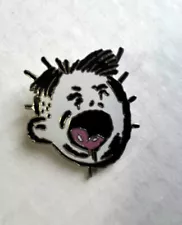 Vintage Cry Baby Enamel cloisonné Pin L. STERN for Acme Studios 1980s Brooch