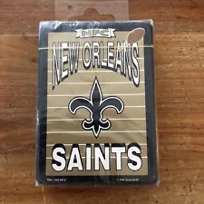 Sealed New Orleans Saints Playing Cards!  - Good Stuff - New - NFL 1998