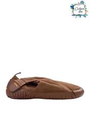 RRP€119 VIBRAM FUROSHIKI Sneakers US7.5-8.5 EU42-43 L Brown Suede Effect Logo