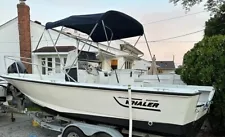 BOSTON WHALER 21 FT OUTRAGE and TRAILER