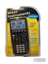 Texas Instruments TI-83 Plus Graphing Calculator Factory Sealed Needs Batteries