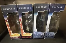 Warcraft Movie Action Figures X4 Durotan, Gul’dan, Garona, Lothar New In Box