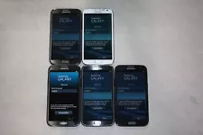 Lot of (5) Samsung Galaxy Note II SGH-T889 - 16GB (T-Mobile) Smartphone - READ